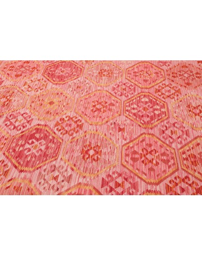 Tappeto Kilim Afghanistan arancione 209x297