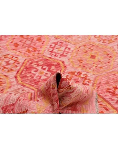 Tappeto Kilim Afghanistan arancione 209x297