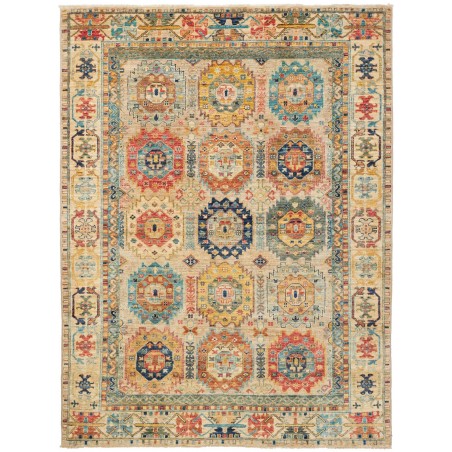 Tappeto Tribal Pakistan marrone 147x197