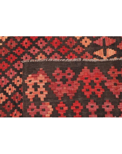 Tappeto Kilim Afghanistan grigio marrone 207x292