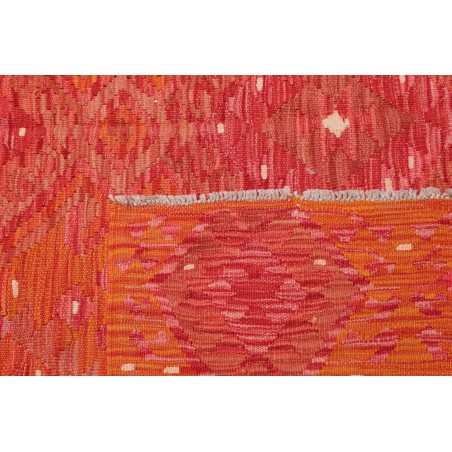 Tappeto Kilim Afghanistan rosso 205x294