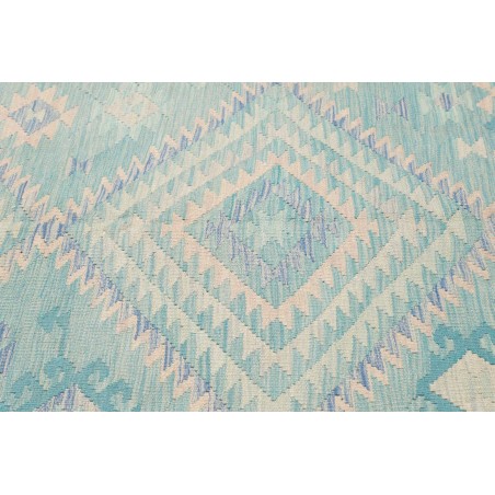 Tappeto Kilim Afghanistan beige blu 210x296