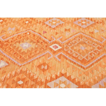 Tappeto Kilim Afghanistan marrone rosso 209x297
