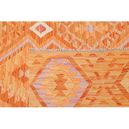 Tappeto Kilim Afghanistan marrone rosso 209x297
