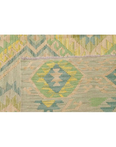 Tappeto Kilim Afghanistan marrone 202x291