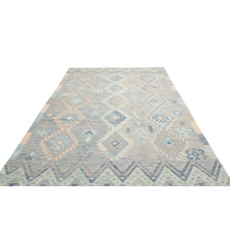 Tappeto Kilim Afghanistan beige grigio 204x300