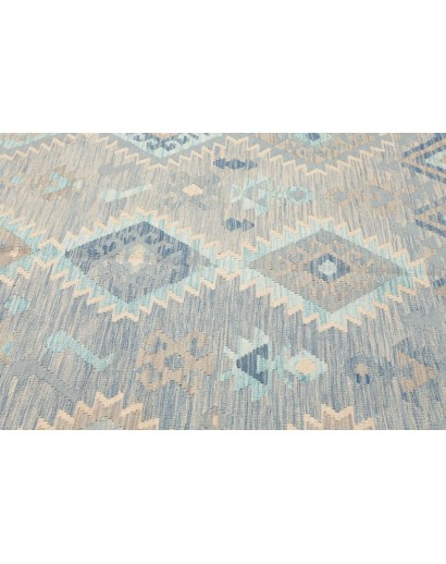 Tappeto Kilim Afghanistan beige grigio 204x300