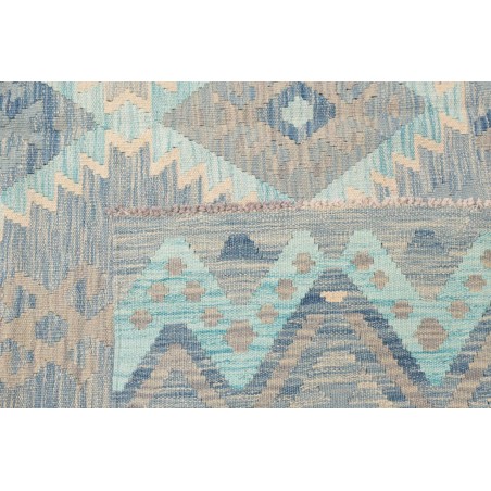 Tappeto Kilim Afghanistan beige grigio 204x300