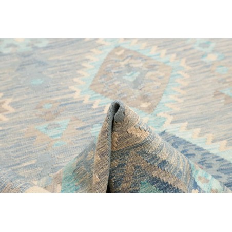 Tappeto Kilim Afghanistan beige grigio 204x300