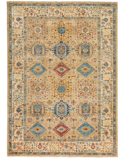 Tappeto Tribal Pakistan marrone 167x232