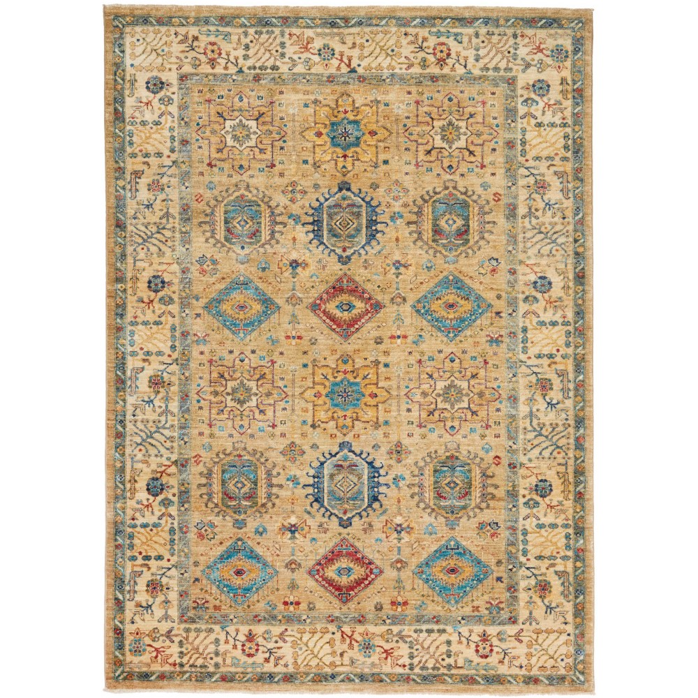 Tappeto Tribal Pakistan marrone 167x232 Tappeto Tribal Pakistan marrone 167x232