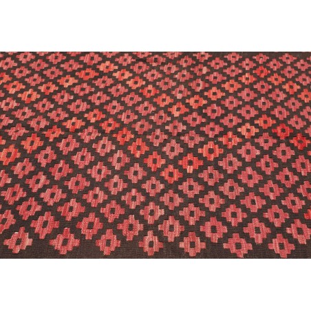 Tappeto Kilim Afghanistan grigio rosso 203x294