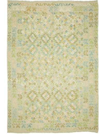 Tappeto Kilim Afghanistan marrone 200x292