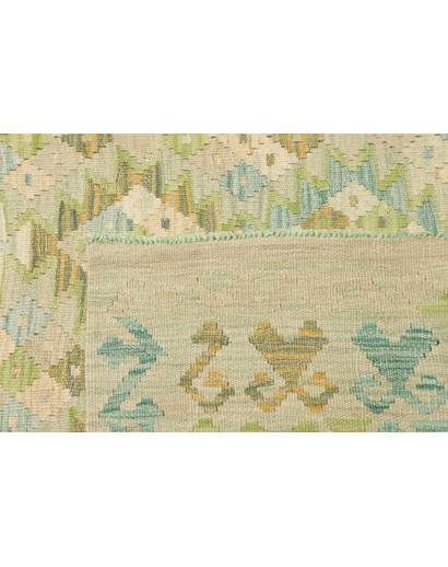 Tappeto Kilim Afghanistan marrone 200x292