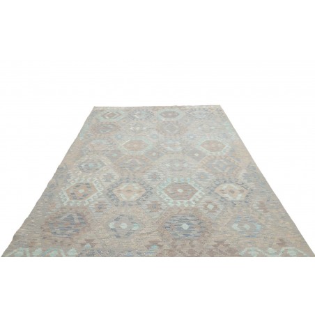 Tappeto Kilim Afghanistan azzurro 204x298