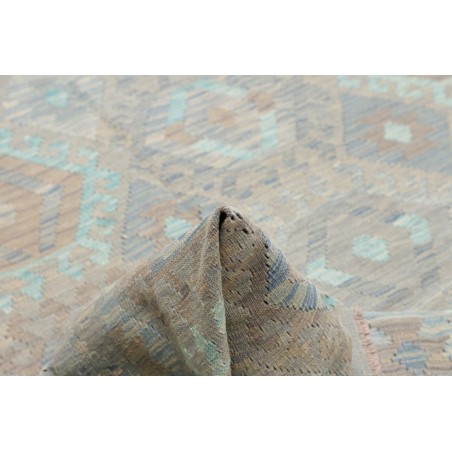 Tappeto Kilim Afghanistan azzurro 204x298