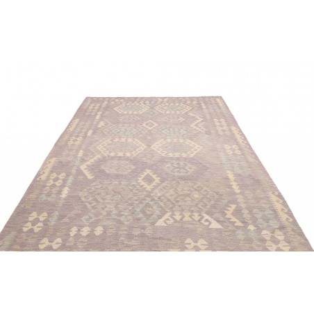 Tappeto Kilim Afghanistan beige giallo 206x288