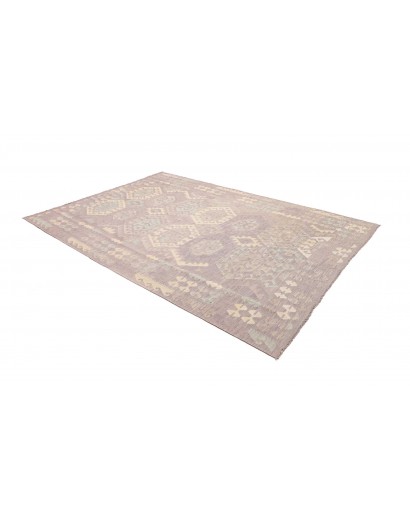 Tappeto Kilim Afghanistan beige giallo 206x288