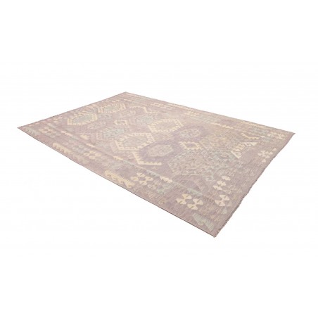 Tappeto Kilim Afghanistan beige giallo 206x288