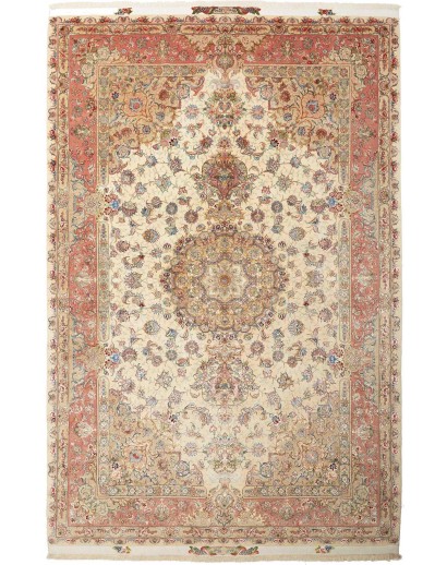 Tappeto Tabriz 70 Raj Persia marrone 207x322