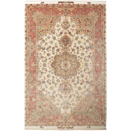 Tappeto Tabriz 70 Raj Persia marrone 207x322