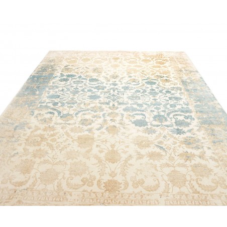 Tappeto marrone azzurro 271x359