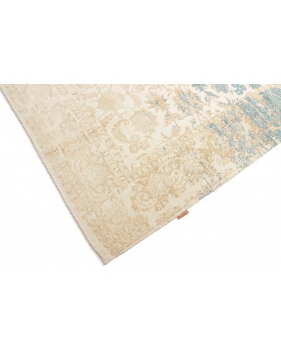 Tappeto marrone azzurro 271x359