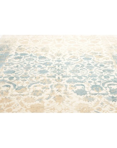 Tappeto marrone azzurro 271x359