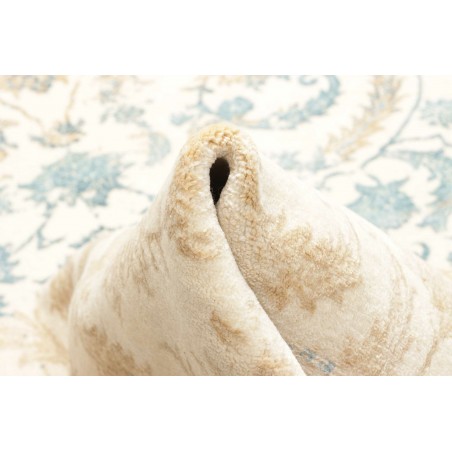 Tappeto marrone azzurro 271x359