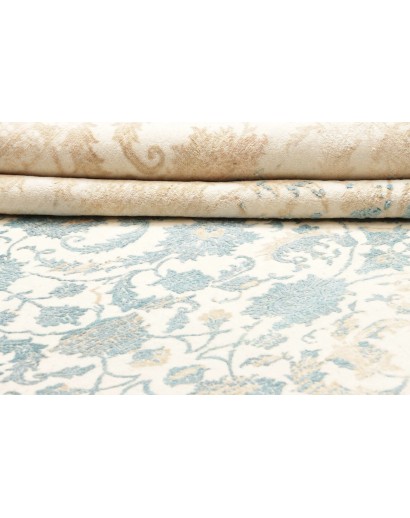 Tappeto marrone azzurro 271x359