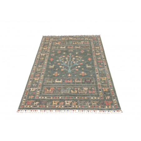 Tappeto Rubin Pakistan bianco azzurro 99x157