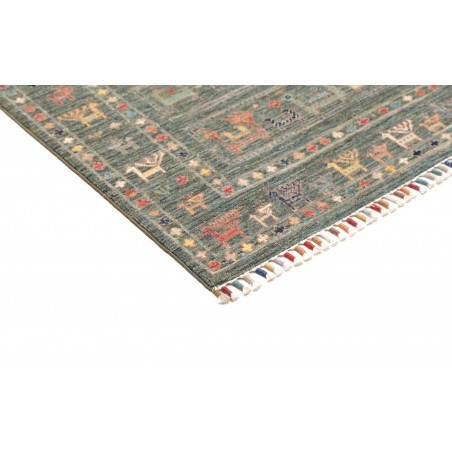 Tappeto Rubin Pakistan bianco azzurro 99x157