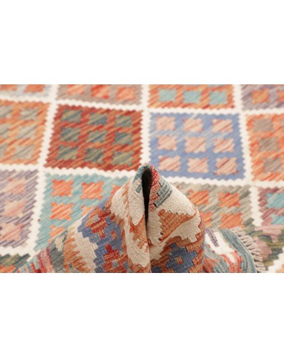 Tappeto Kilim Afghanistan marrone 197x263