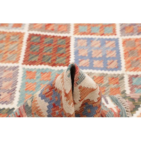 Tappeto Kilim Afghanistan marrone 197x263