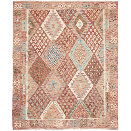 Tappeto Kilim Afghanistan marrone 205x244