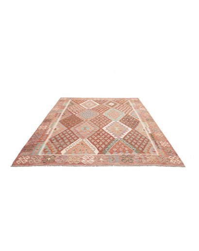 Tappeto Kilim Afghanistan marrone 205x244