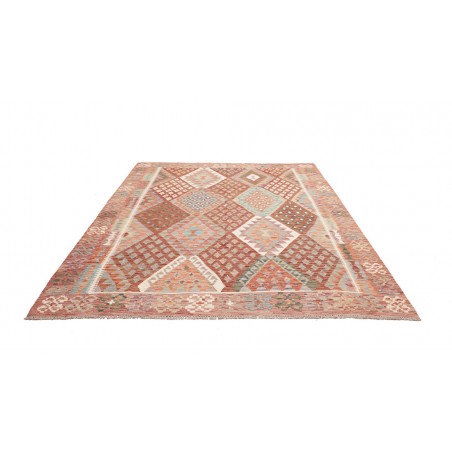 Tappeto Kilim Afghanistan marrone 205x244