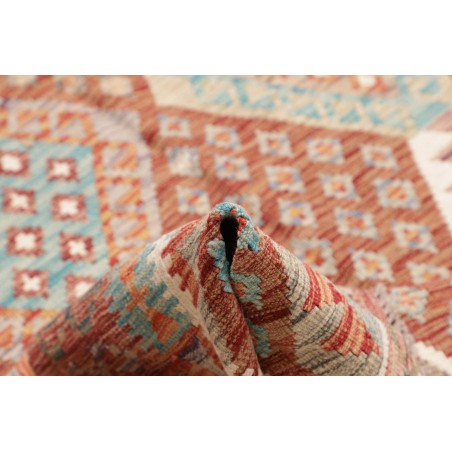 Tappeto Kilim Afghanistan marrone 205x244