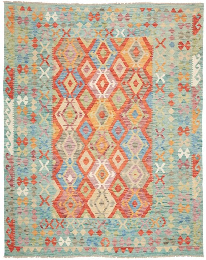 Tappeto Kilim Afghanistan marrone beige 201x250