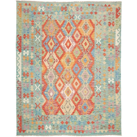 Tappeto Kilim Afghanistan marrone beige 201x250