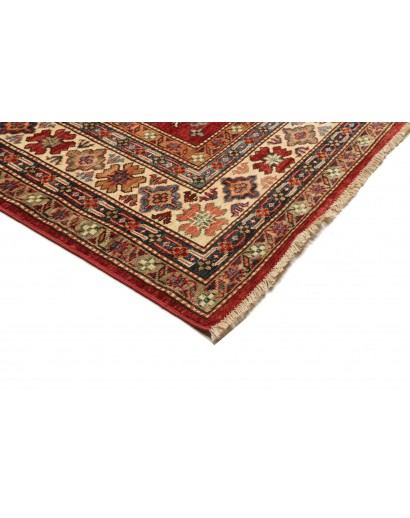 Tappeto Kazak Fine Pakistan marrone grigio 188x264