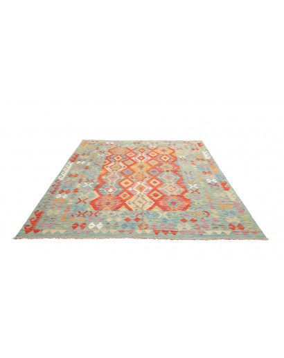 Tappeto Kilim Afghanistan marrone beige 201x250