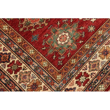 Tappeto Kazak Fine Pakistan marrone grigio 188x264