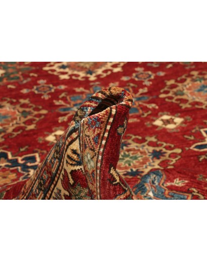 Tappeto Kazak Fine Pakistan marrone grigio 188x264