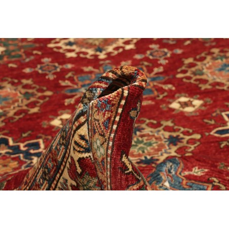 Tappeto Kazak Fine Pakistan marrone grigio 188x264