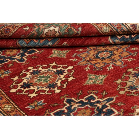 Tappeto Kazak Fine Pakistan marrone grigio 188x264