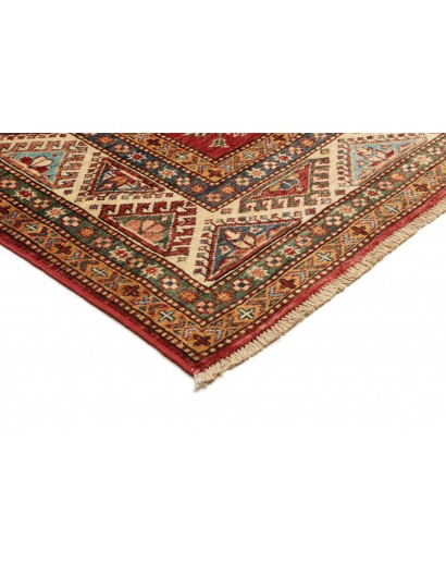 Tappeto Kazak Fine Pakistan marrone grigio 172x246