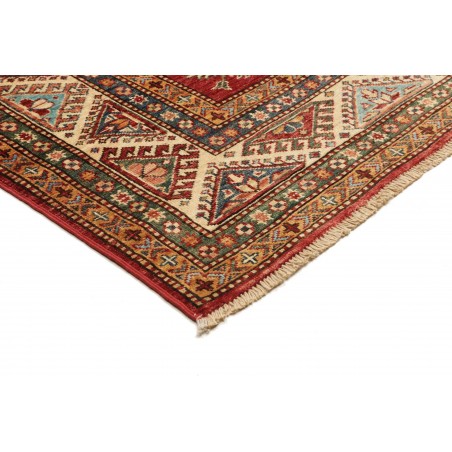 Tappeto Kazak Fine Pakistan marrone grigio 172x246