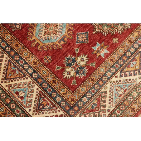 Tappeto Kazak Fine Pakistan marrone grigio 172x246