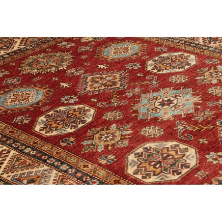 Tappeto Kazak Fine Pakistan marrone grigio 172x246
